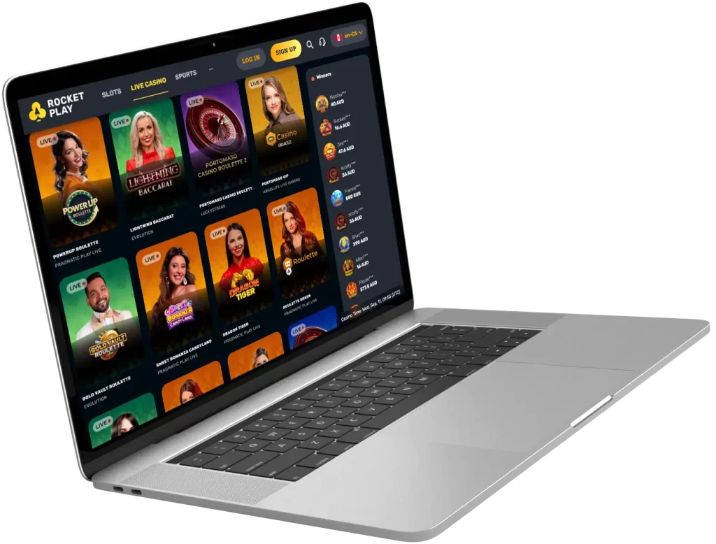 Rocket Play Live Casino Games with Real Dealers