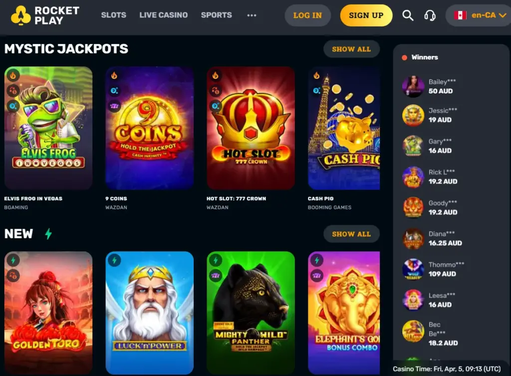 Games on the Casino